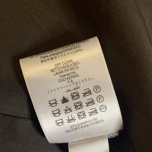 BCBGMAXAZRIA Cape Jacket Upas Faux Leather Olive Green.  Size S - Picture 9 of 9